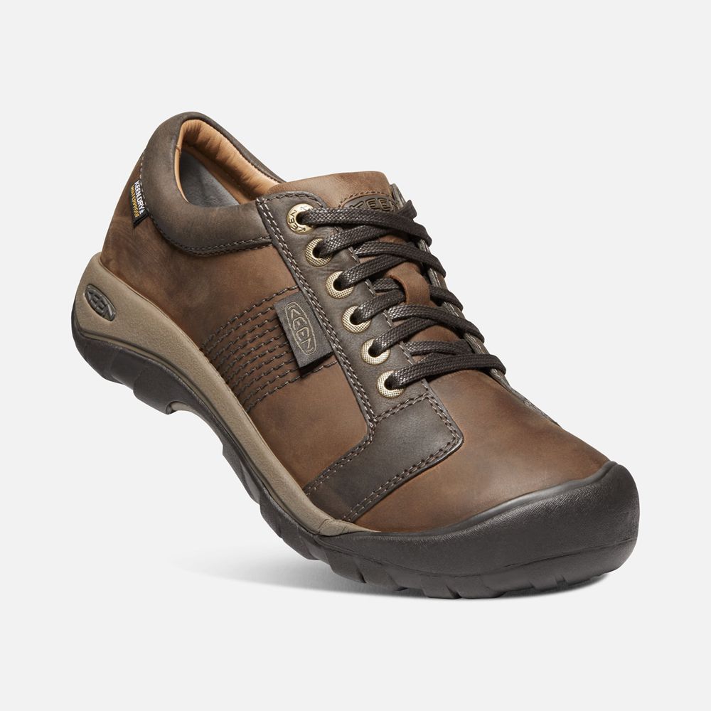 Zapatillas Keen Mexico Marrom - Hombre Austin Waterproof - YW2638417